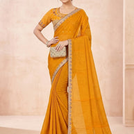 Party Wear Matching Saree with Blouse Piece for Premium Ethnic and Traditional Wear | RT-MASTANI
