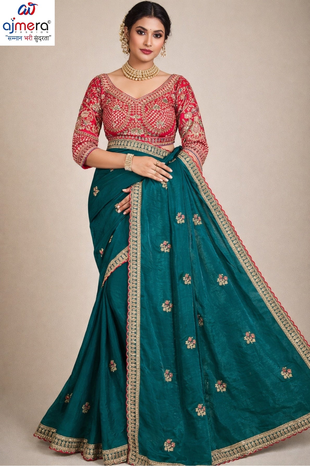 Fancy Saree with Blouse Piece for Premium Ethnic and Traditional Wear | CDM-B MORE