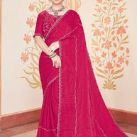 Fancy Matching Saree with Blouse Piece for Premium Ethnic and Traditional Wear | KPS-KINGDOM VOL-1