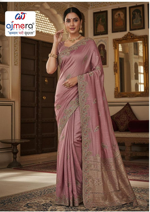 Ladies Matching Saree with Blouse Piece for Premium Ethnic and Traditional Wear | SBV-HD-0485
