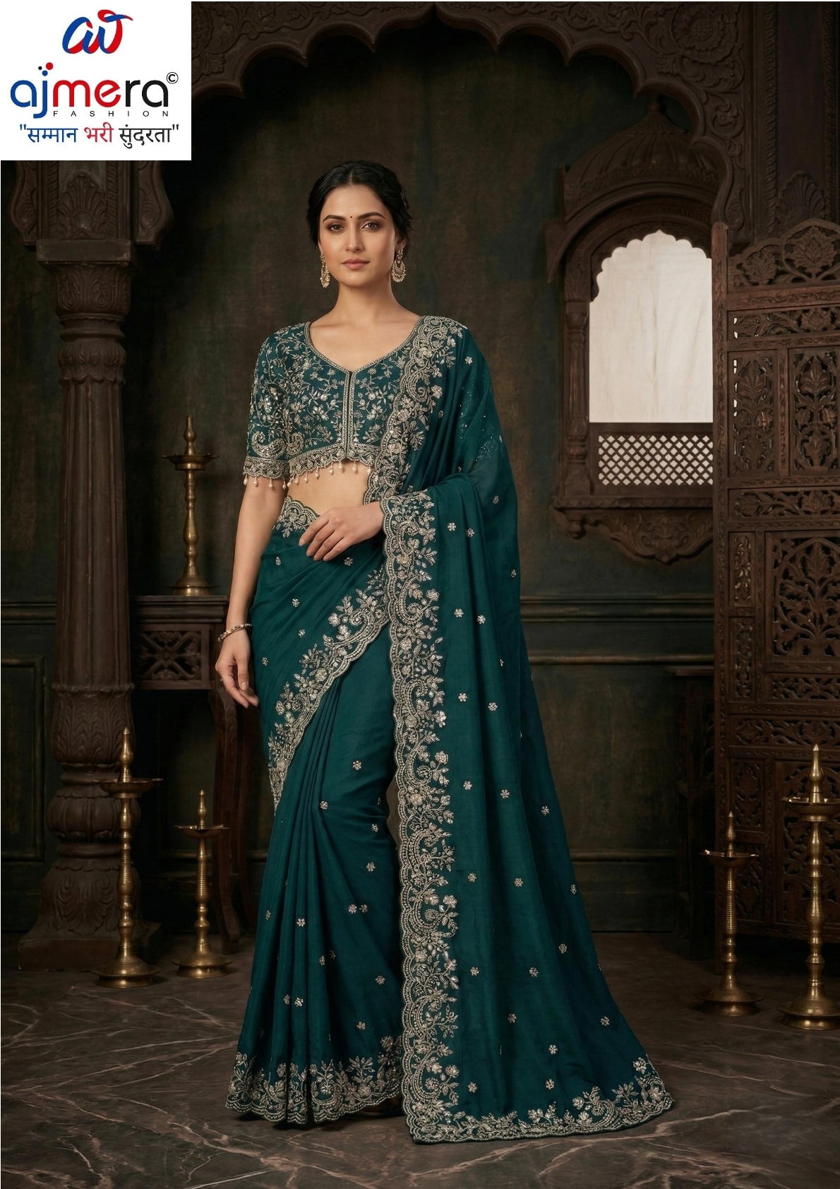 Matching Saree with Blouse Piece for Premium Ethnic and Traditional Wear | KEI-SAS BAHU