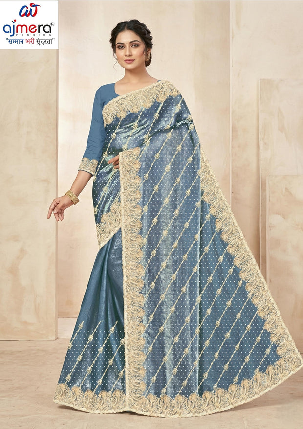 Matching Saree with Blouse Piece for Premium Ethnic and Traditional Wear | RRJ-VANDE BHARAT