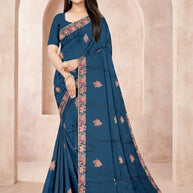 Ethnic Matching Saree with Without Blouse for Premium Ethnic and Traditional Wear | RT-NITYA