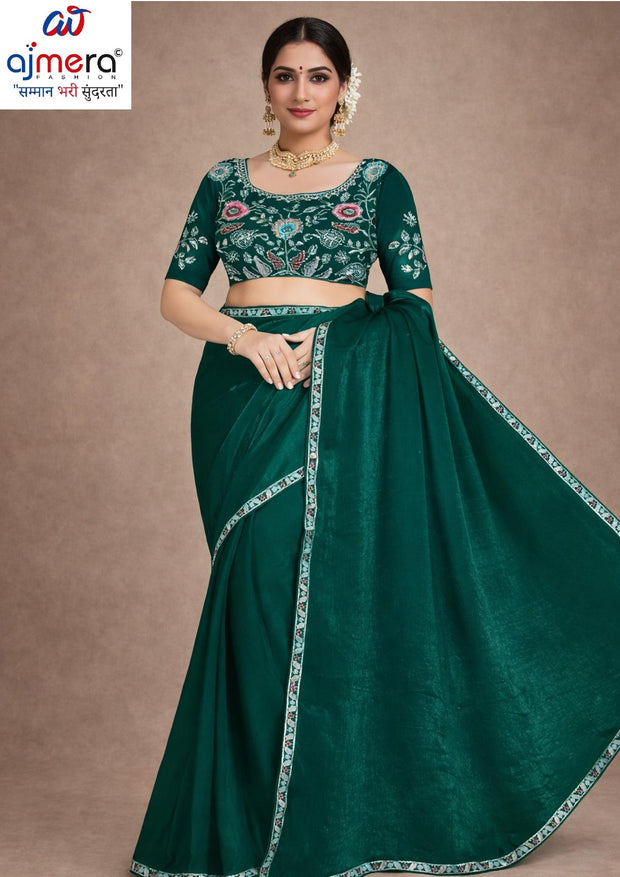 Matching Saree with Blouse Piece for Premium Ethnic and Traditional Wear | SMM-8153