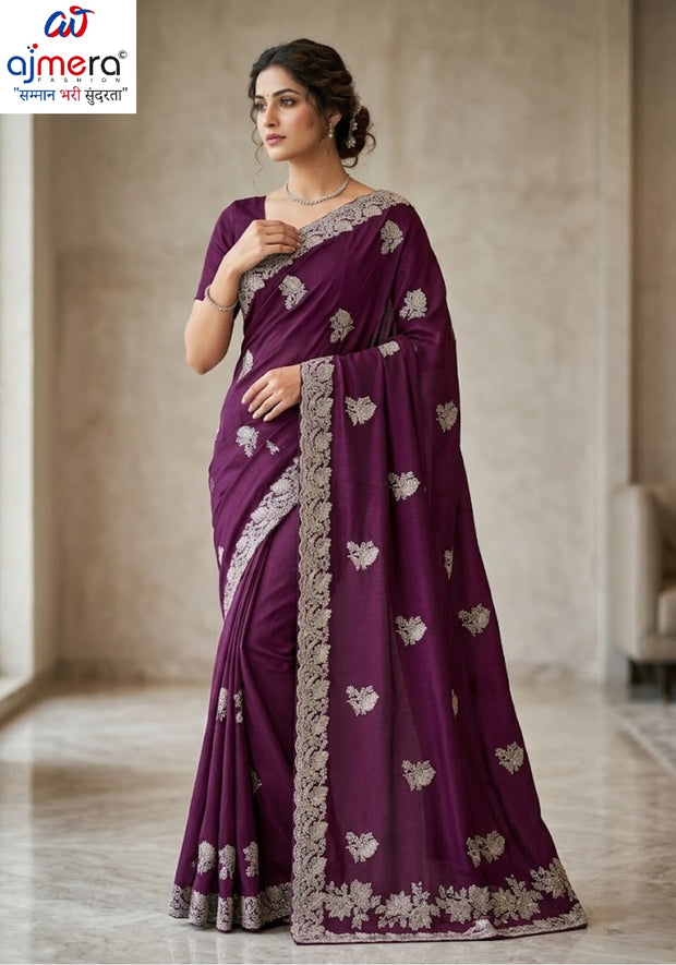 Ladies Matching Saree with Blouse Piece for Premium Ethnic and Traditional Wear | MTE-AMAZING PLANT