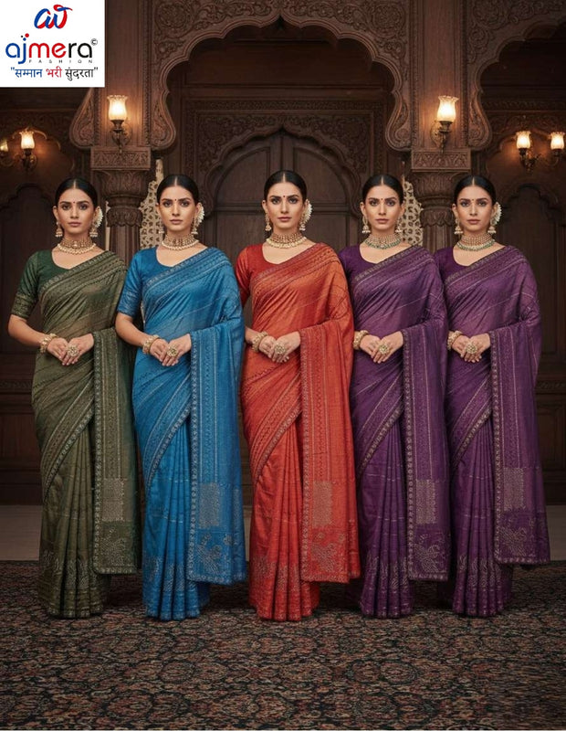 Dyed Fancy Matching Saree with Blouse Piece for Premium Ethnic and Traditional Wear | SBV-HD-0351