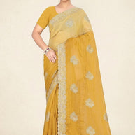Ethnic Matching Saree with Blouse Piece for Premium Ethnic and Traditional Wear | MTE-SUNDAR CHHAVI