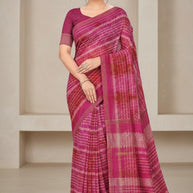 Ethnic Matching Saree with Blouse Piece for Premium Ethnic and Traditional Wear | RAL-SNAP