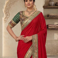 Wholesale Fancy Saree with Blouse Piece for Premium Ethnic and Traditional Wear | TRH-PURNIMA