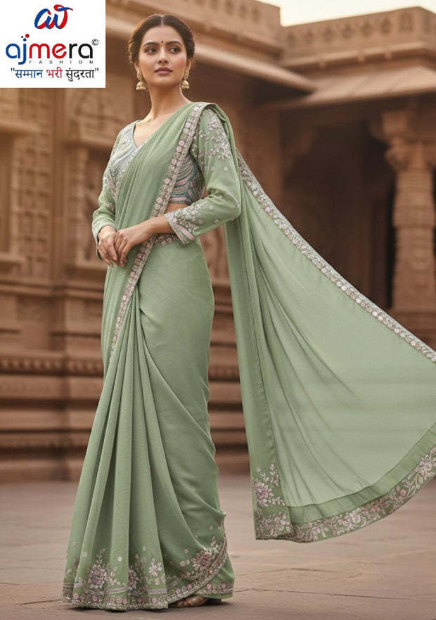 Matching Saree with Blouse Piece for Premium Ethnic and Traditional Wear | SDO-HW01584