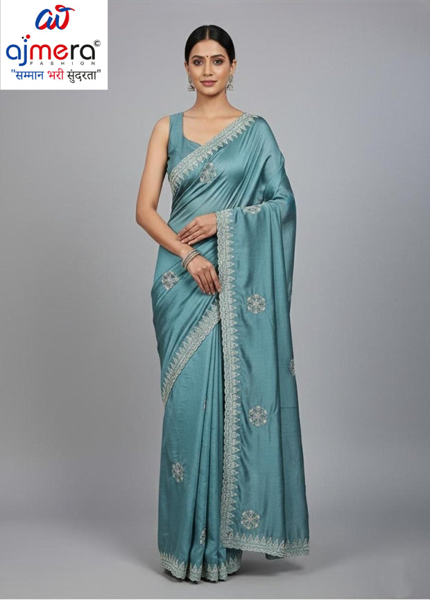 Ethnic Matching Saree with Blouse Piece for Premium Ethnic and Traditional Wear | SBV-HD-0444