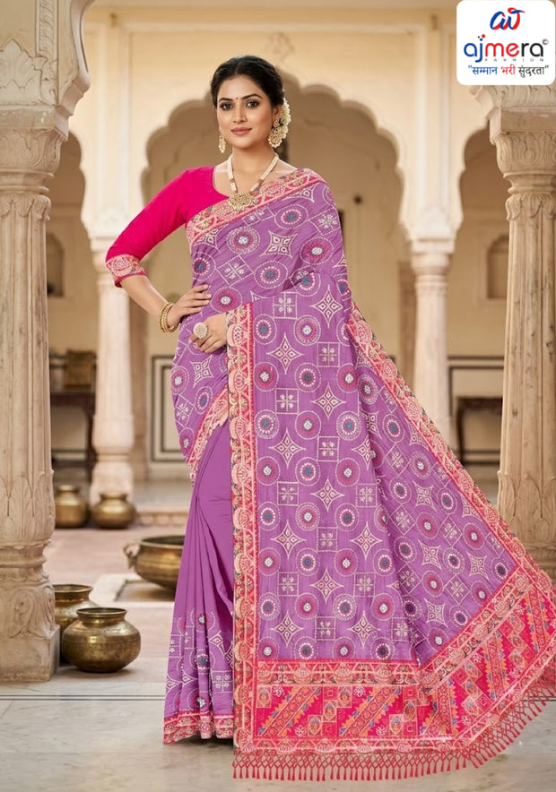 Fancy Matching Saree with Blouse Piece for Premium Ethnic and Traditional Wear | BSP-VIJETA