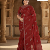 Festival Saree with Blouse Piece for Premium Ethnic and Traditional Wear | MTE-SANGEET SONG