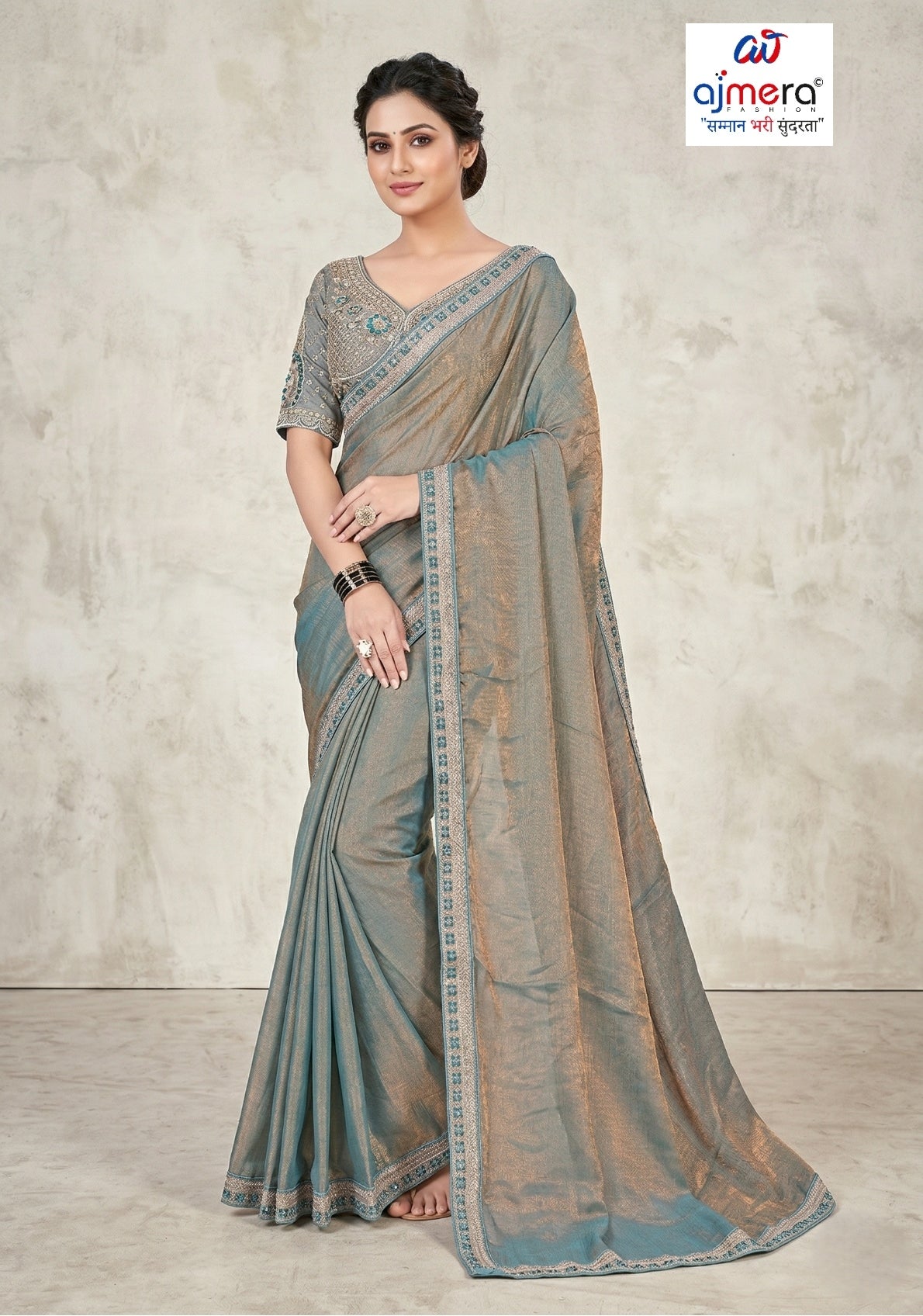 Festival Saree with Blouse Piece for Premium Ethnic and Traditional Wear | KPS-BEN 10
