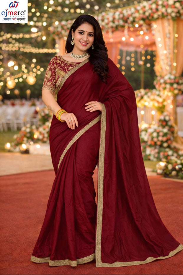 Printed Matching Saree with Blouse Piece for Premium Ethnic and Traditional Wear | SMM-8710