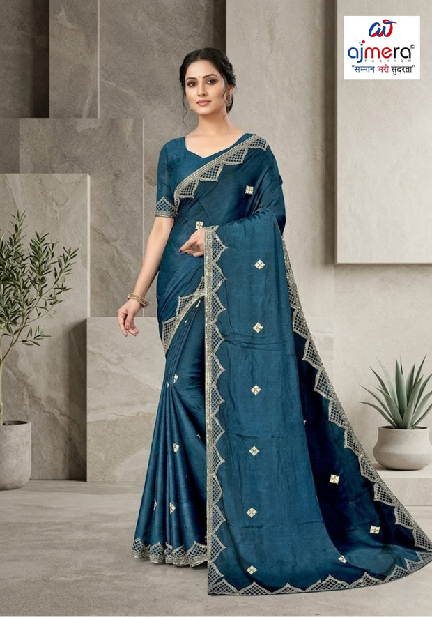 Designer Matching Saree with Blouse Piece for Premium Ethnic and Traditional Wear | KDV-FRESH COLOUR-1