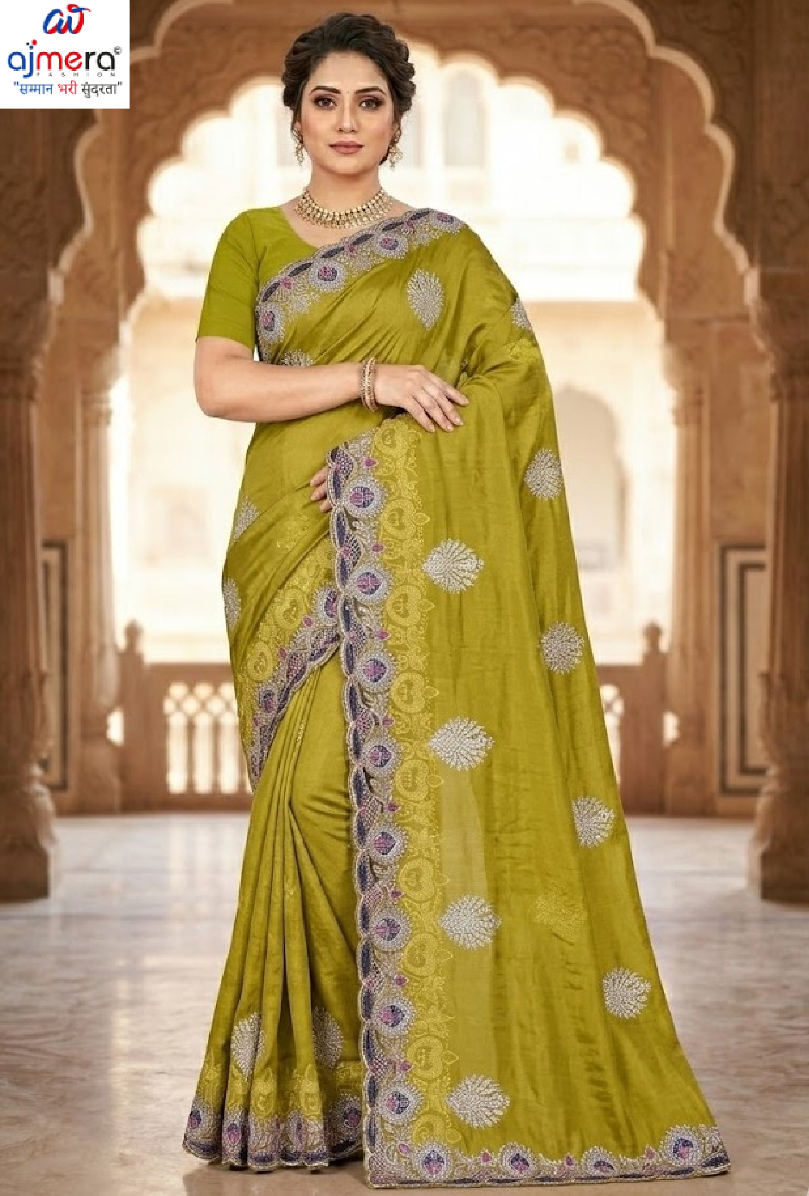 Wholesale Fancy Saree with Blouse Piece for Premium Ethnic and Traditional Wear | PSC-HOT CAKE-4281