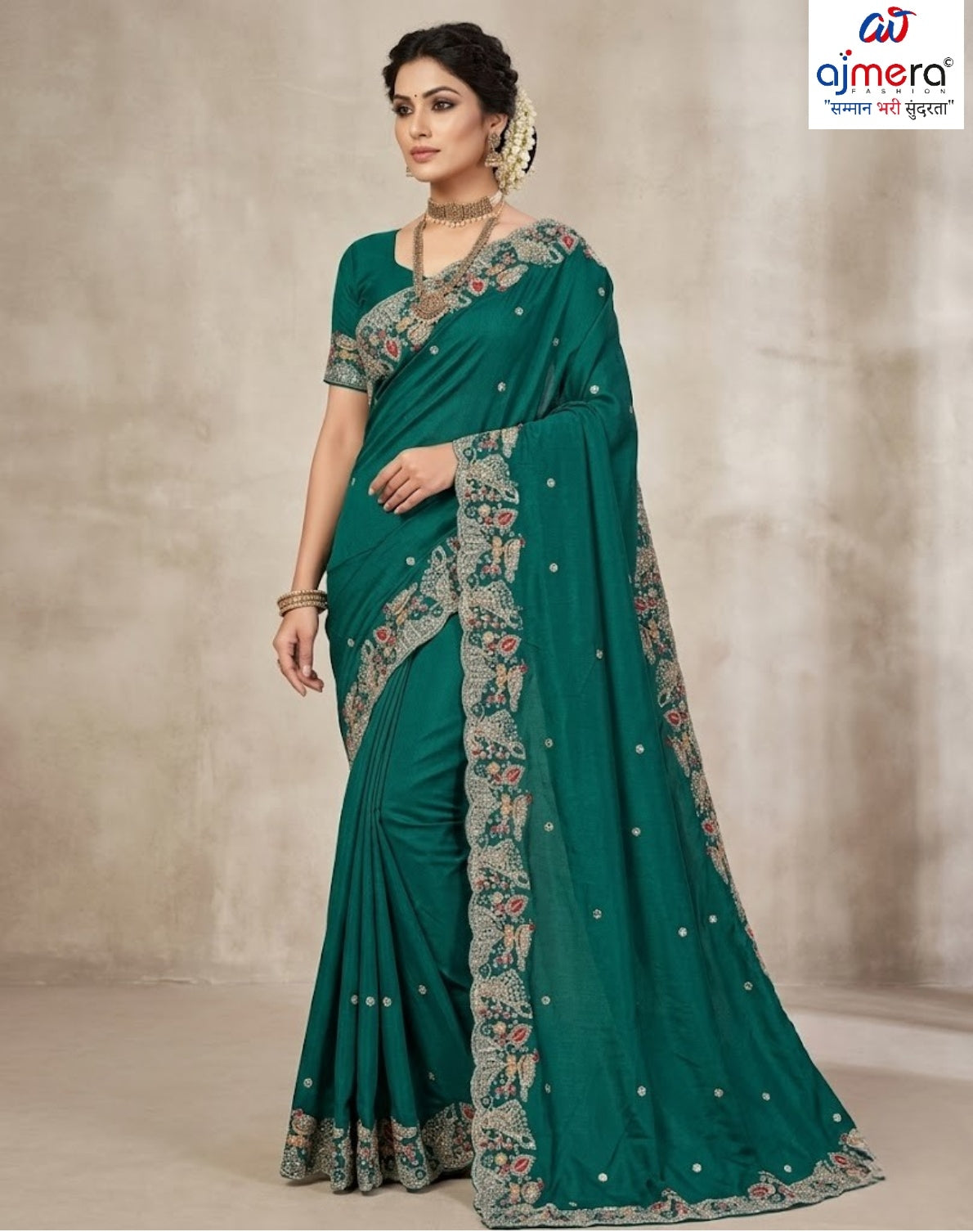 Ethnic Matching Saree with Blouse Piece for Premium Ethnic and Traditional Wear | KPS-SAPNA VOL-2
