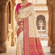 Fancy Saree with Blouse Piece for Premium Ethnic and Traditional Wear | MTE-25336