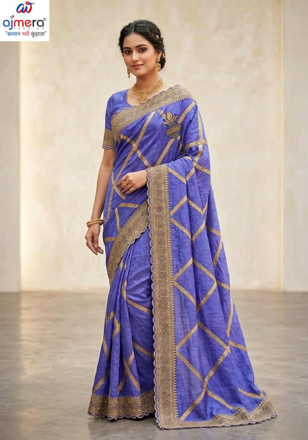 Dyed Fancy Matching Saree with Blouse Piece for Premium Ethnic and Traditional Wear | PSC-SALONI-4337
