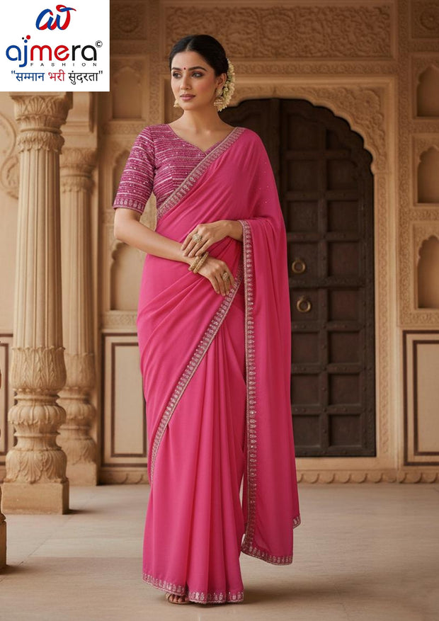Designer Matching Saree with Blouse Piece for Premium Ethnic and Traditional Wear | SDO-HW01700