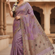 Fancy Saree with Blouse Piece for Premium Ethnic and Traditional Wear | SBV-HD-0376