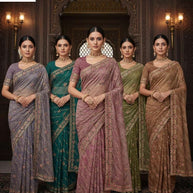 Designer Matching Saree with Blouse Piece for Premium Ethnic and Traditional Wear | SBV-HD-0401