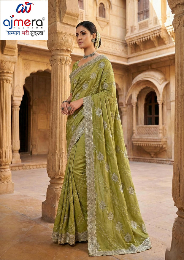 Ethnic Matching Saree with Blouse Piece for Premium Ethnic and Traditional Wear | SBV-HD-0506