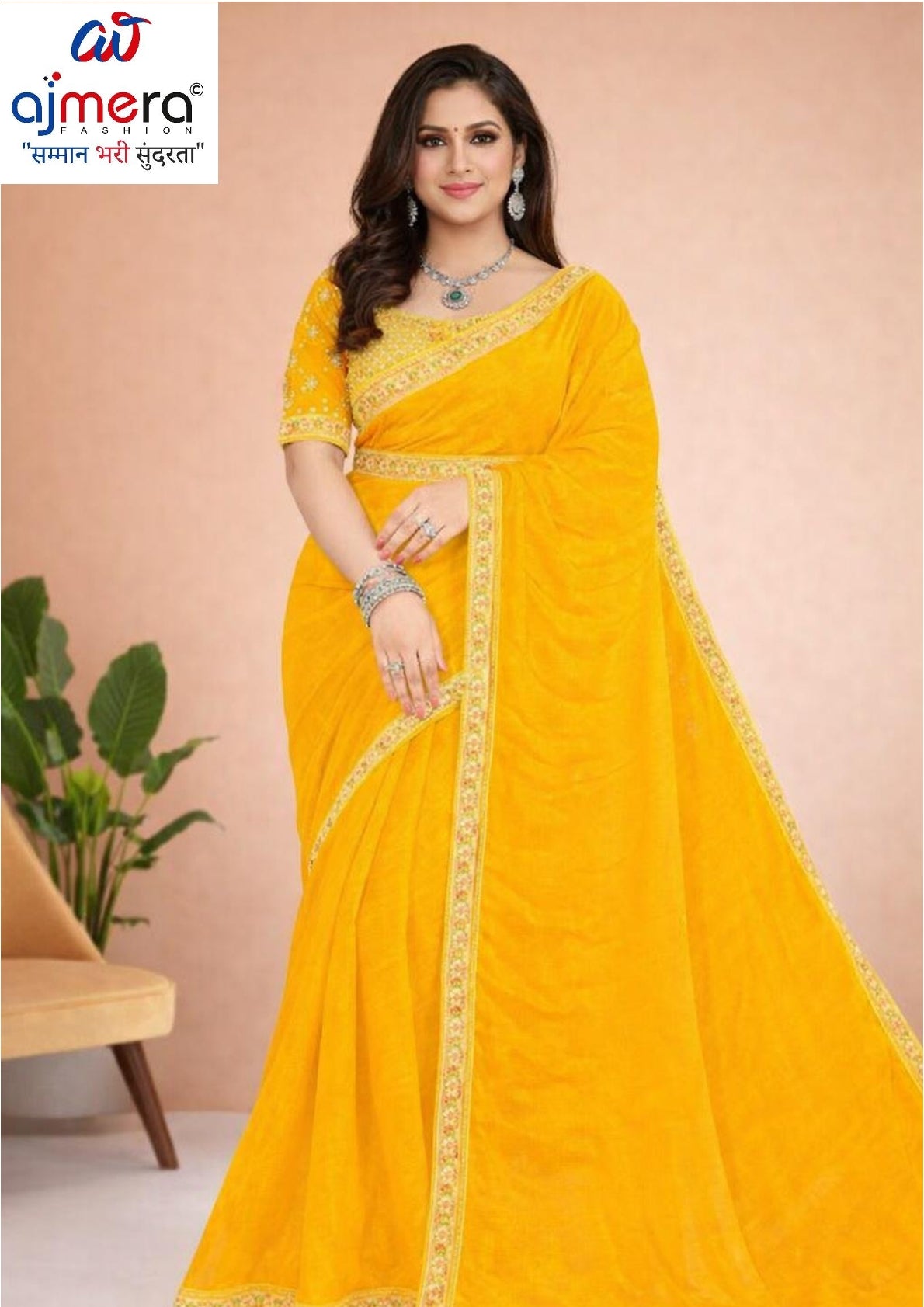 Designer Matching Saree with Blouse Piece for Premium Ethnic and Traditional Wear | KPS-DOREMON
