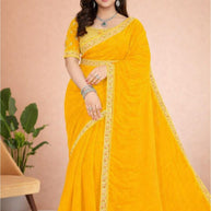 Designer Matching Saree with Blouse Piece for Premium Ethnic and Traditional Wear | KPS-DOREMON