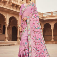 Fancy Saree with Blouse Piece for Premium Ethnic and Traditional Wear | KMD-S1046