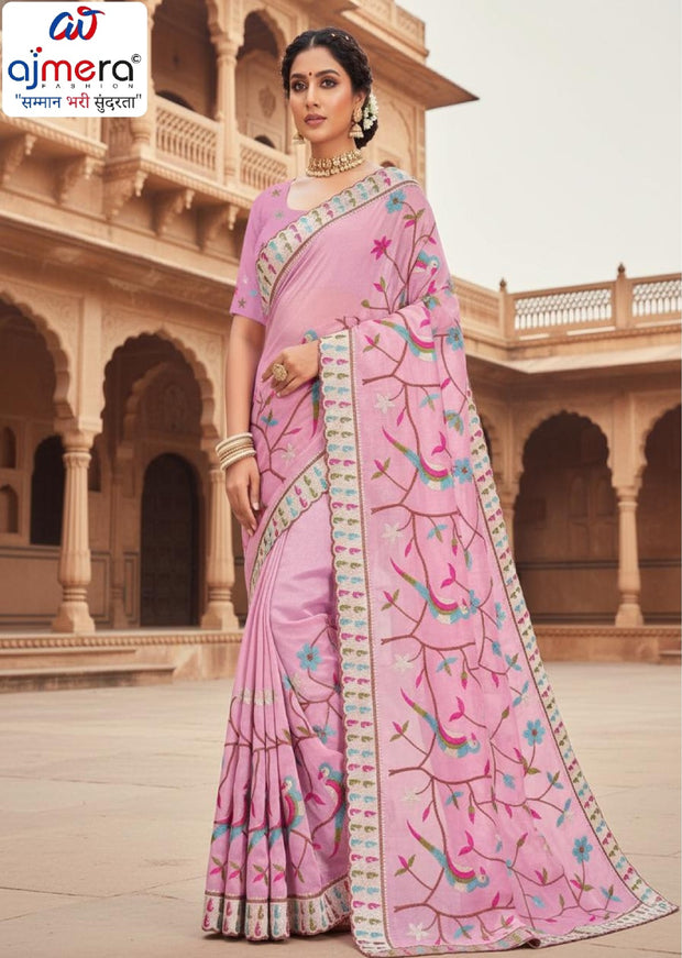 Fancy Saree with Blouse Piece for Premium Ethnic and Traditional Wear | KMD-S1046