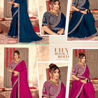 Fashion Saree with Blouse Piece for Premium Ethnic and Traditional Wear | KPS-POKEMON