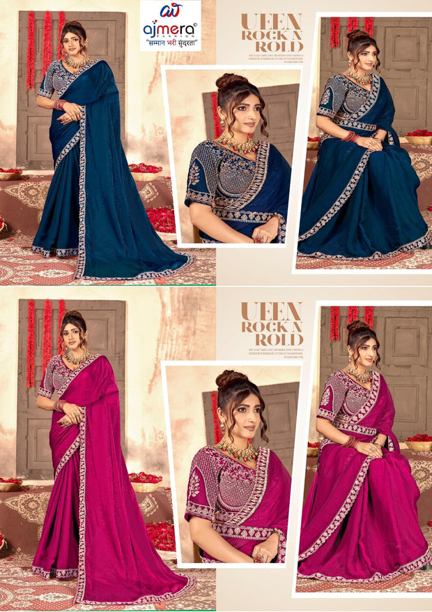 Fashion Saree with Blouse Piece for Premium Ethnic and Traditional Wear | KPS-POKEMON