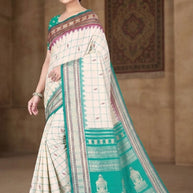 Designer Matching Saree with Blouse Piece for Premium Ethnic and Traditional Wear | MTE-25337