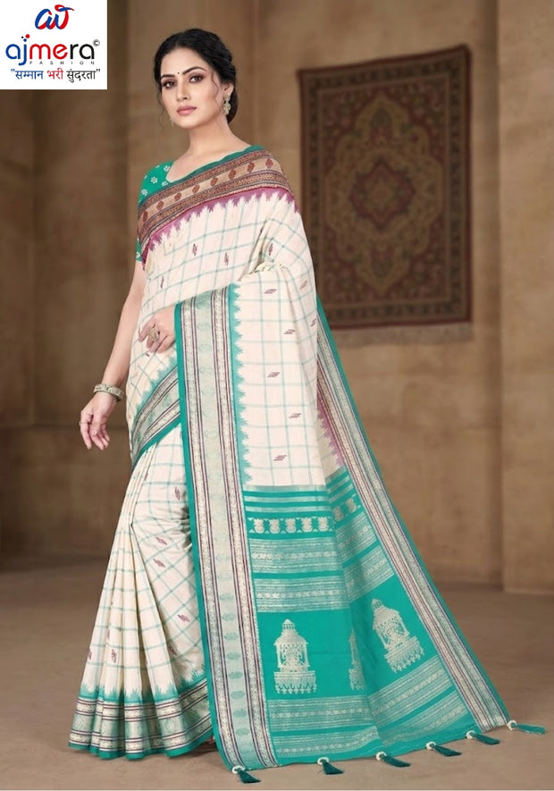 Designer Matching Saree with Blouse Piece for Premium Ethnic and Traditional Wear | MTE-25337