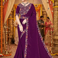 Wholesale Fancy Saree with Blouse Piece for Premium Ethnic and Traditional Wear | KPS-PRATAP