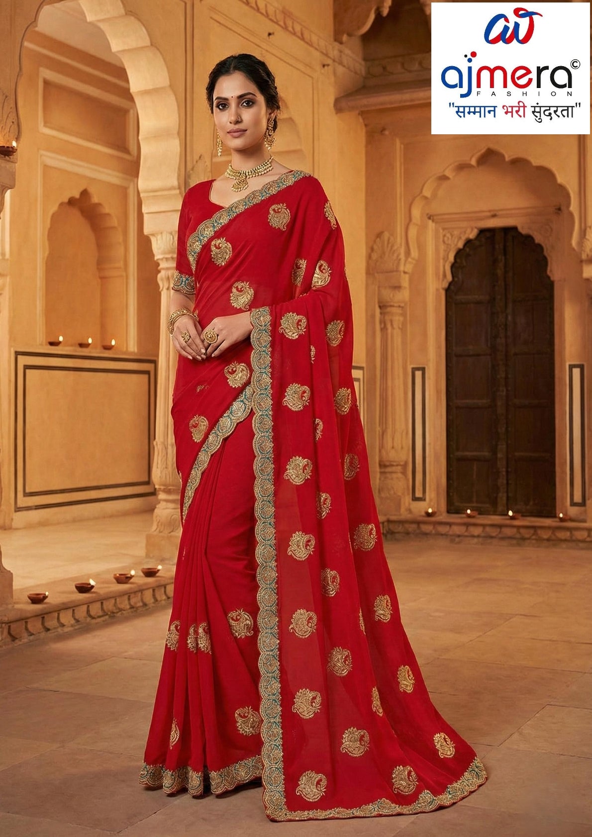 Matching Saree with Blouse Piece for Premium Ethnic and Traditional Wear | SBV-HD-0472