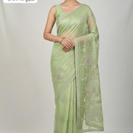 Printed Matching Saree with Blouse Piece for Premium Ethnic and Traditional Wear | SBV-HD-0274