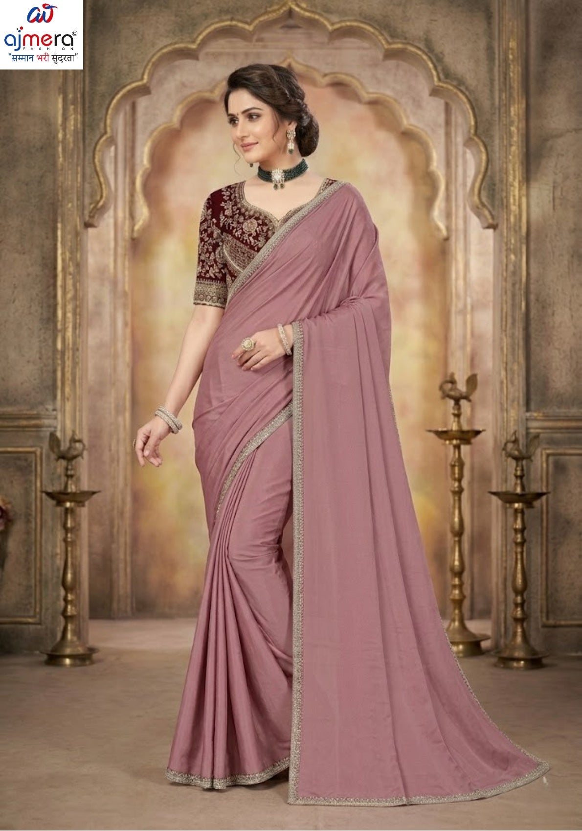 Designer Matching Saree with Blouse Piece for Premium Ethnic and Traditional Wear | PUN-NOOPUR-122