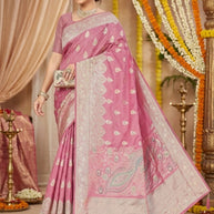 Dyed Fancy Matching Saree with Blouse Piece for Premium Ethnic and Traditional Wear | SMM-1900 SIROSKI