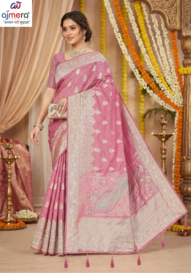 Dyed Fancy Matching Saree with Blouse Piece for Premium Ethnic and Traditional Wear | SMM-1900 SIROSKI