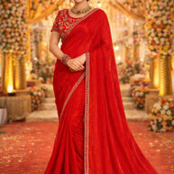 Festival Saree with Blouse Piece for Premium Ethnic and Traditional Wear | KPS-GOOD DAY