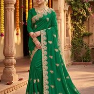 Festival Saree with Blouse Piece for Premium Ethnic and Traditional Wear | VKM-PRIYANKA