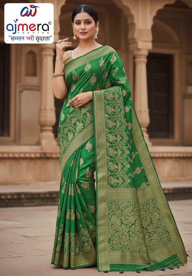 Party Wear Matching Saree with Blouse Piece for Premium Ethnic and Traditional Wear | SBV-SS-5-1637