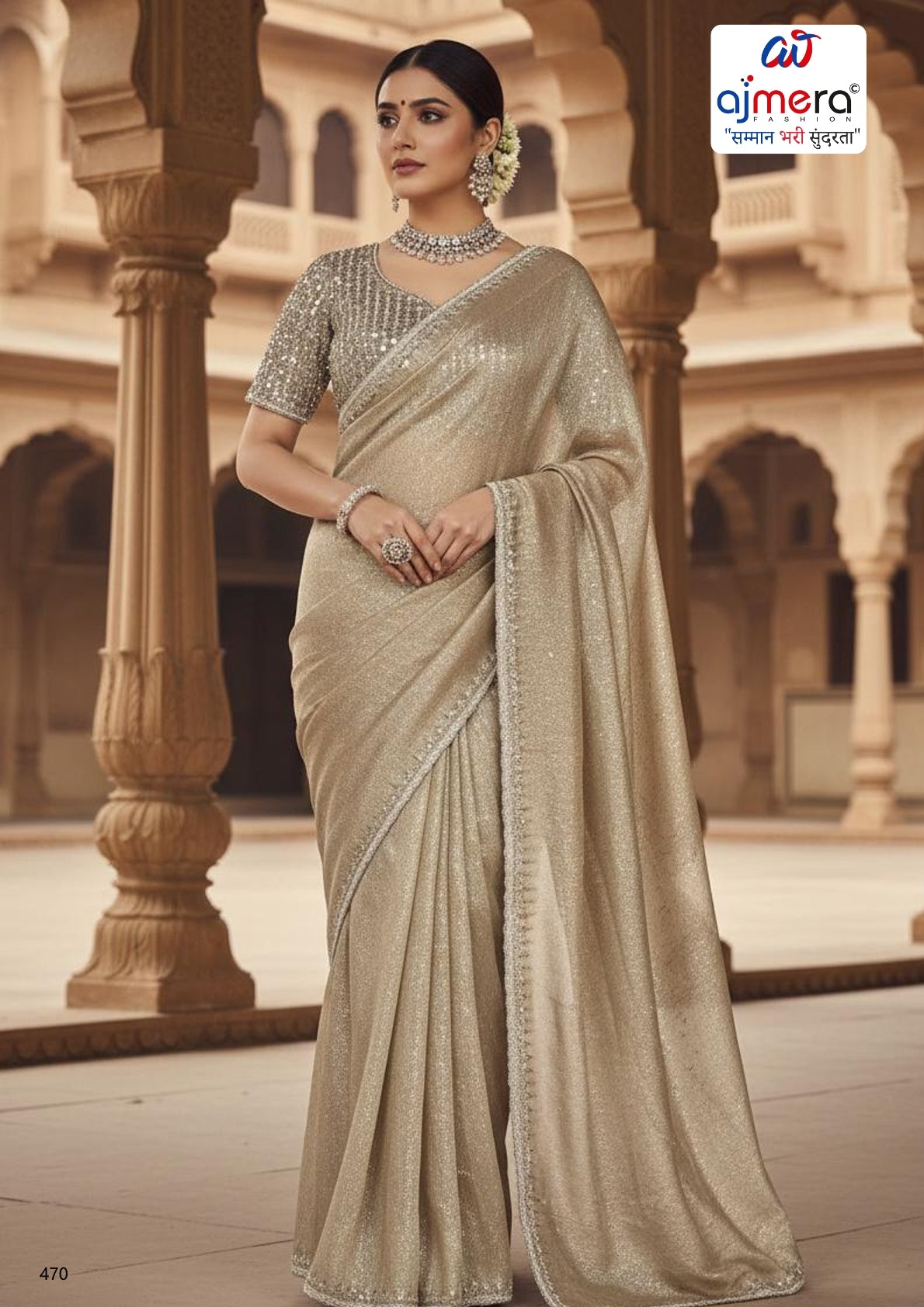 Dyed Saree with Blouse Piece for Premium Ethnic and Traditional Wear | SDO-HW01619