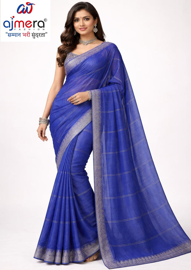 Dyed Saree with Blouse Piece for Premium Ethnic and Traditional Wear | VLS-HAMMER