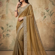 Dyed Saree with Blouse Piece for Premium Ethnic and Traditional Wear | PRM-COBRA