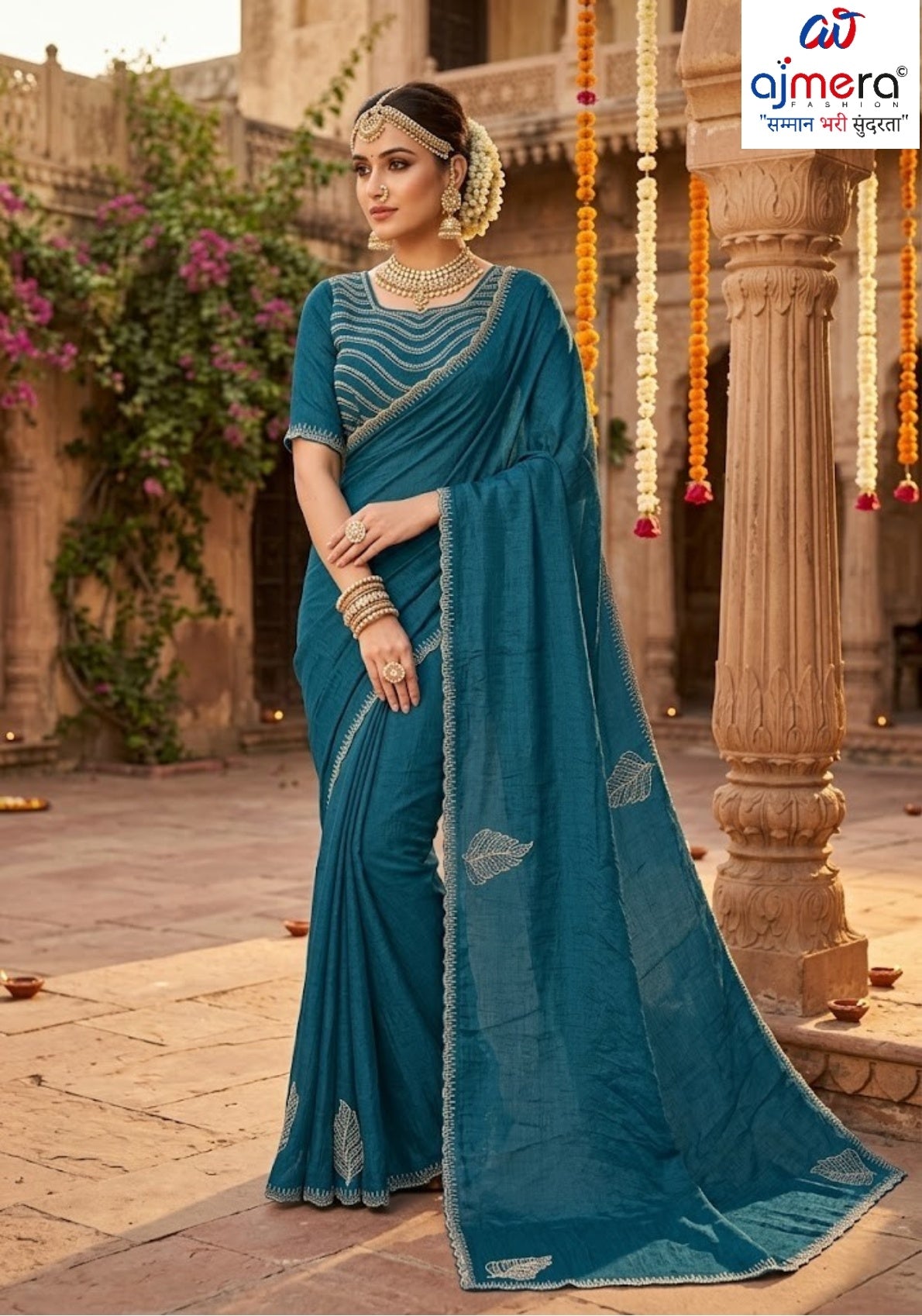 Ladies Matching Saree with Blouse Piece for Premium Ethnic and Traditional Wear | KPS-TGB VOL-6
