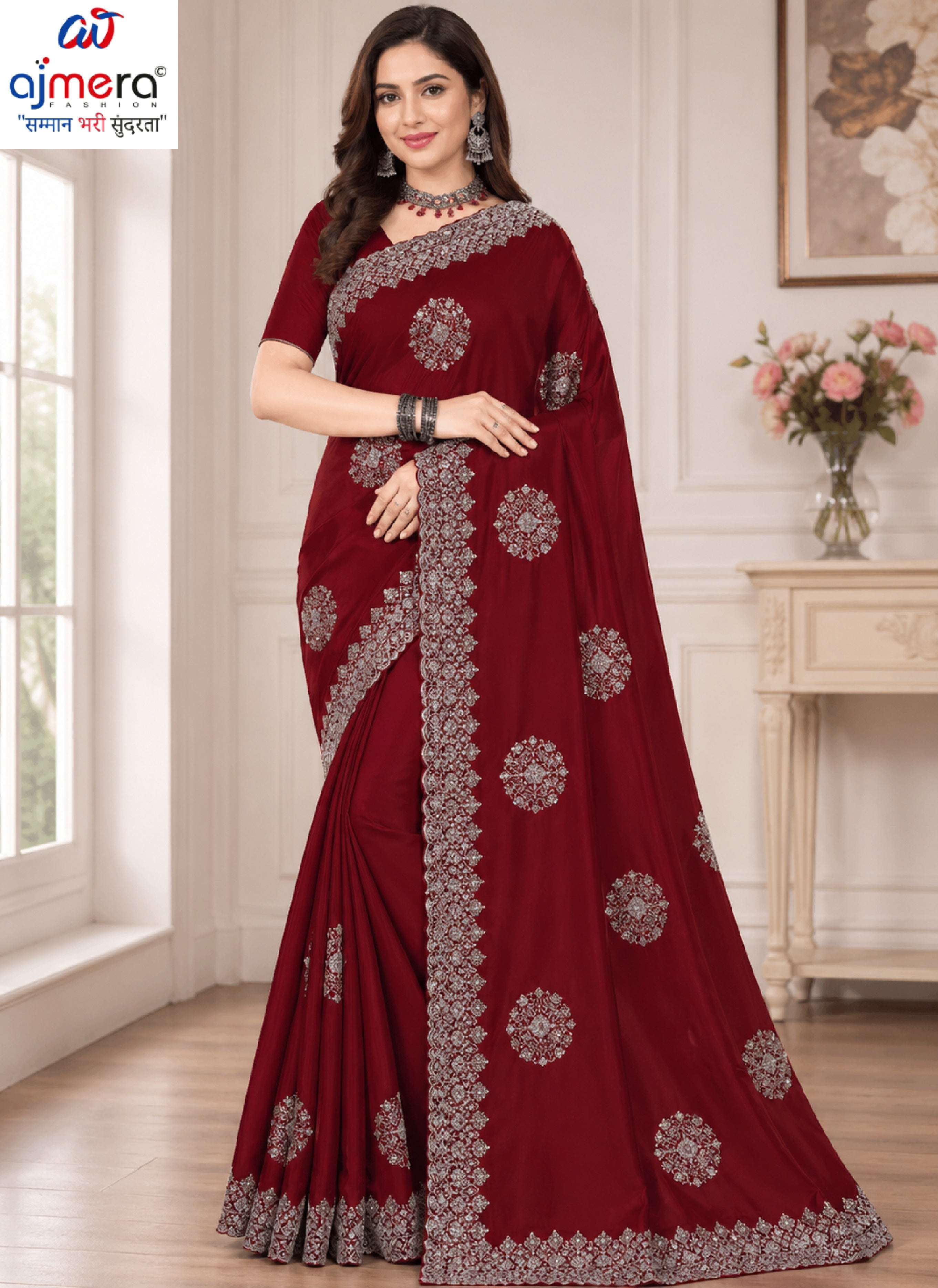 Printed Matching Saree with Blouse Piece for Premium Ethnic and Traditional Wear | MTE-NEELA GAGAN